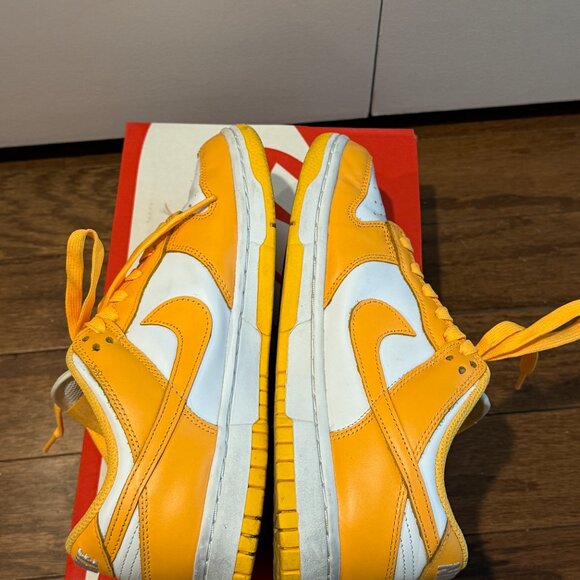 Nike Women's Sneakers - Yellow and White - Picture 4 of 7